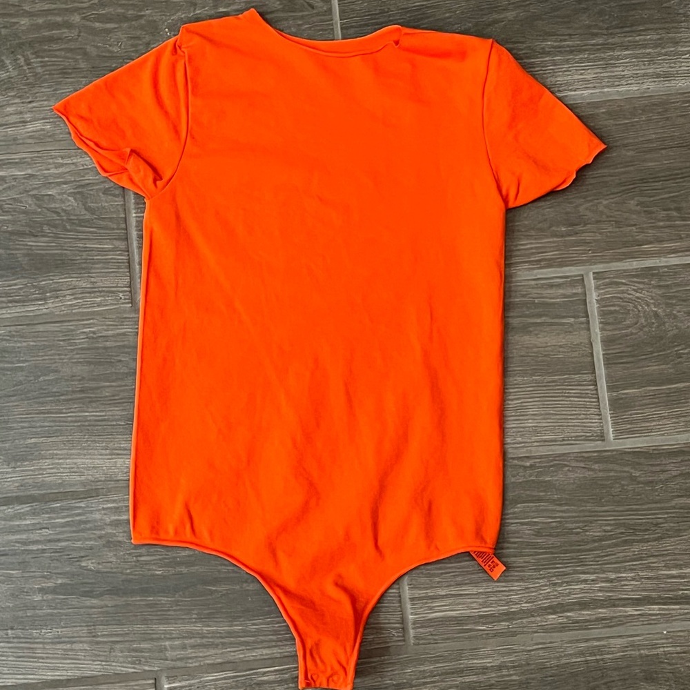 SKIMS Vibrant Orange Bodysuit
